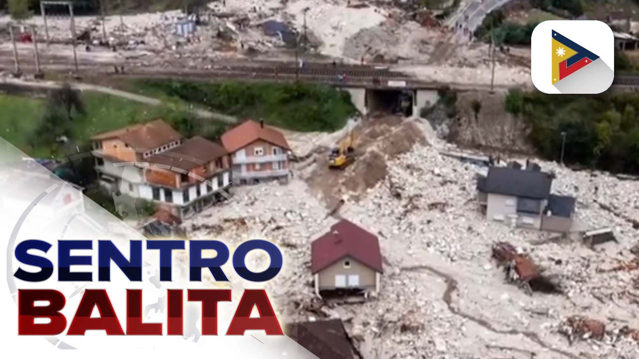 20 patay sa Bosnia dahil sa matinding pagbaha at landslide; search and rescue ops, puspusan;