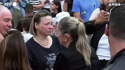 Cerimonia al kibbutz Reim, un minuto di silenzio per ricordare le vittime del 7 ottobre