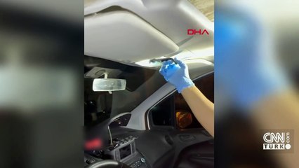 Beşiktaş'ta araçta mıknatıslı uyuşturucu düzeneği; zuladan kokain çıktı | Video Haber
