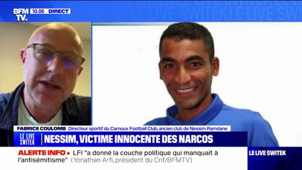 "Nessim était irréprochable": L'hommage de Fabrice Coulomb (directeur sportif du club de foot de Camoux) à Nessim Ramdane, victime collatérale d'un tueur à gage de 14 ans
