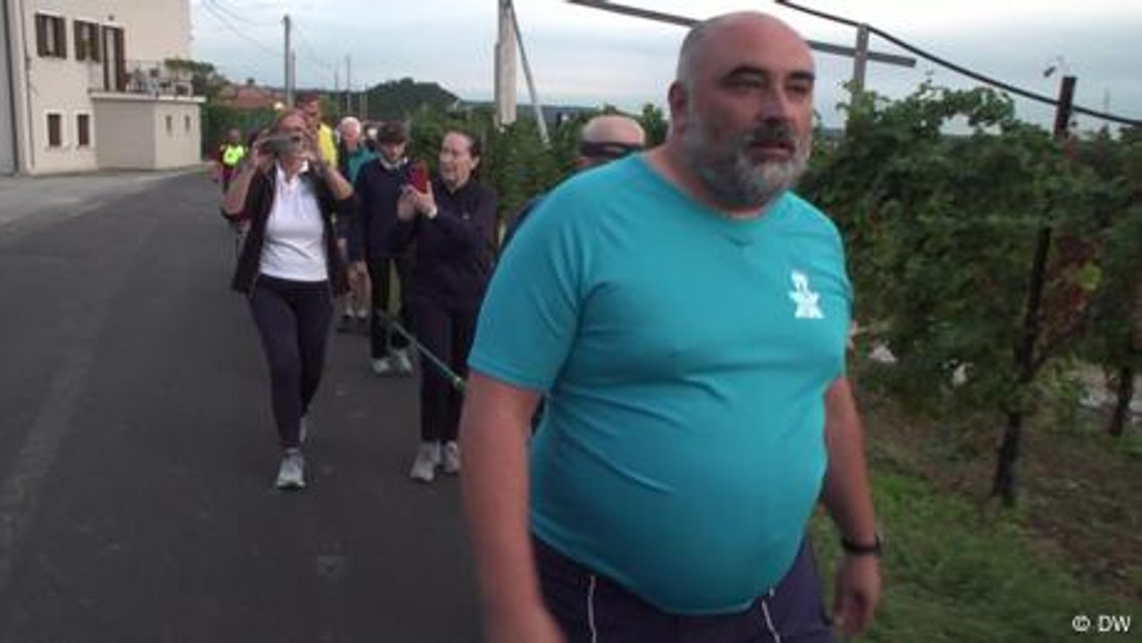 Italiener wandern — Diät für den Bürgermeister