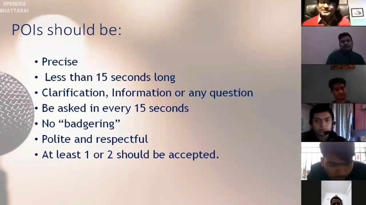 Argumentation (Why? / So what?)