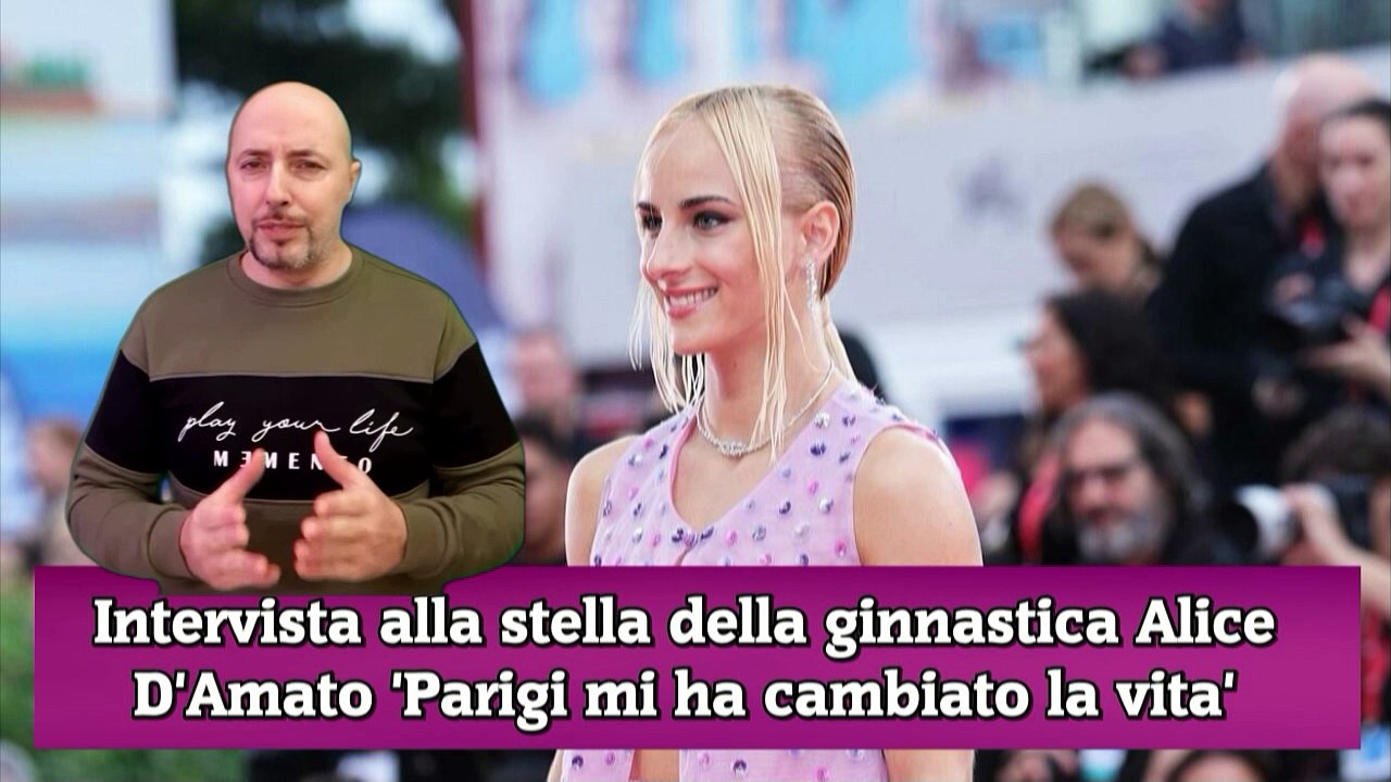 Intervista alla stella della ginnastica Alice D'Amato 'Parigi mi ha cambiato la vita'