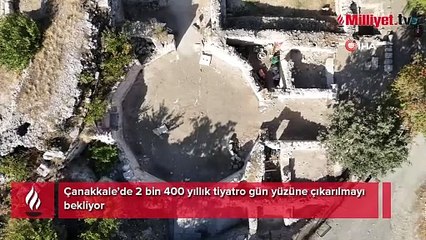 Yer: Çanakkale! Zeytin tarlaları içerisinde saklı hazine ortaya çıkacağı günü bekliyor