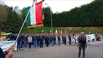 Capriano. 55°Alpini. Onore ai Caduti (22-Set-2024)