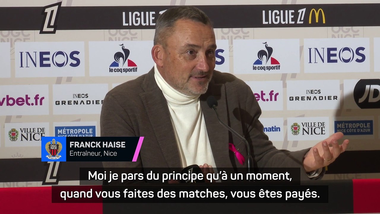 Haise : “On avance, on a nos 9 points, il faudra faire mieux dans les prochaines semaines”