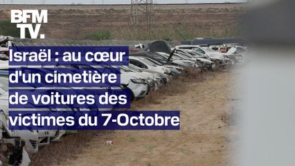 7-Octobre: 1.200 carcasses de voitures figées depuis près d'un an à Tkuma en Israël