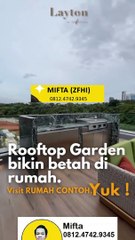 26. Rooftop Rumah 4 Lantai di Cluster Layton, Navapark BSD City – Hunian Mewah di Lokasi Premium