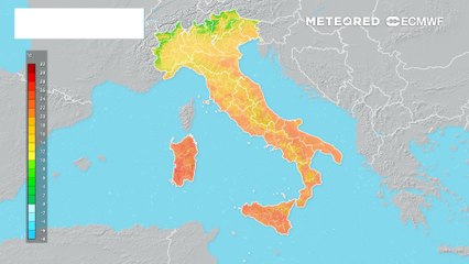 Nord più fresco, al Sud possibili ancora punte di 30°C