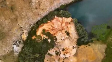 Dünyada eşine az rastlanan doğa harikası Otlukbeli Gölü