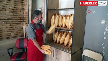 Bu fırında şehit ailelerine ekmek ücretsiz, gazilere ise yarı fiyatına