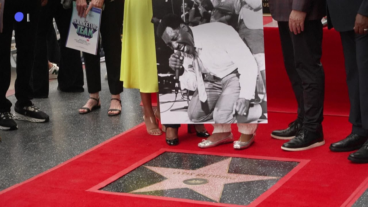 Le chanteur américain Otis Redding honoré à Hol...
