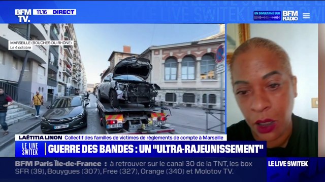 Ultra-rajeunissement des tueurs : il faut créer de réelles peines qui fassent réellement peur à ces jeunes , pour Laëticia Linon (collectif des familles victimes des règlement de compte à Marseille)