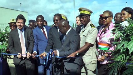 Le ministre de la Transition numérique lance les activités Raxio un nouveau Datacenter au Vitib de Grand-Bassam