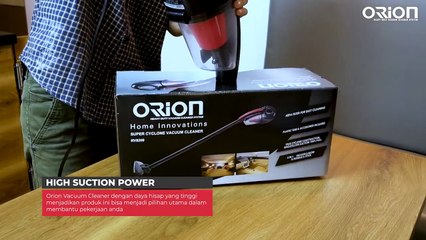 JUAL VACUUM CLEANER SUPER CYCLONE SYSTEM DENGAN HARGA TERJANGKAU - ORION VACUUM CLEANER RV8209