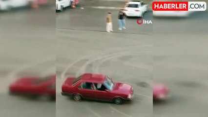 Drift Atan Sürücüye 33 Bin Lira Ceza ve 2 Ay Ehliyetine El Konuldu