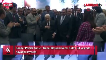 Recai Kutan 94 yaşında hayatını kaybetti