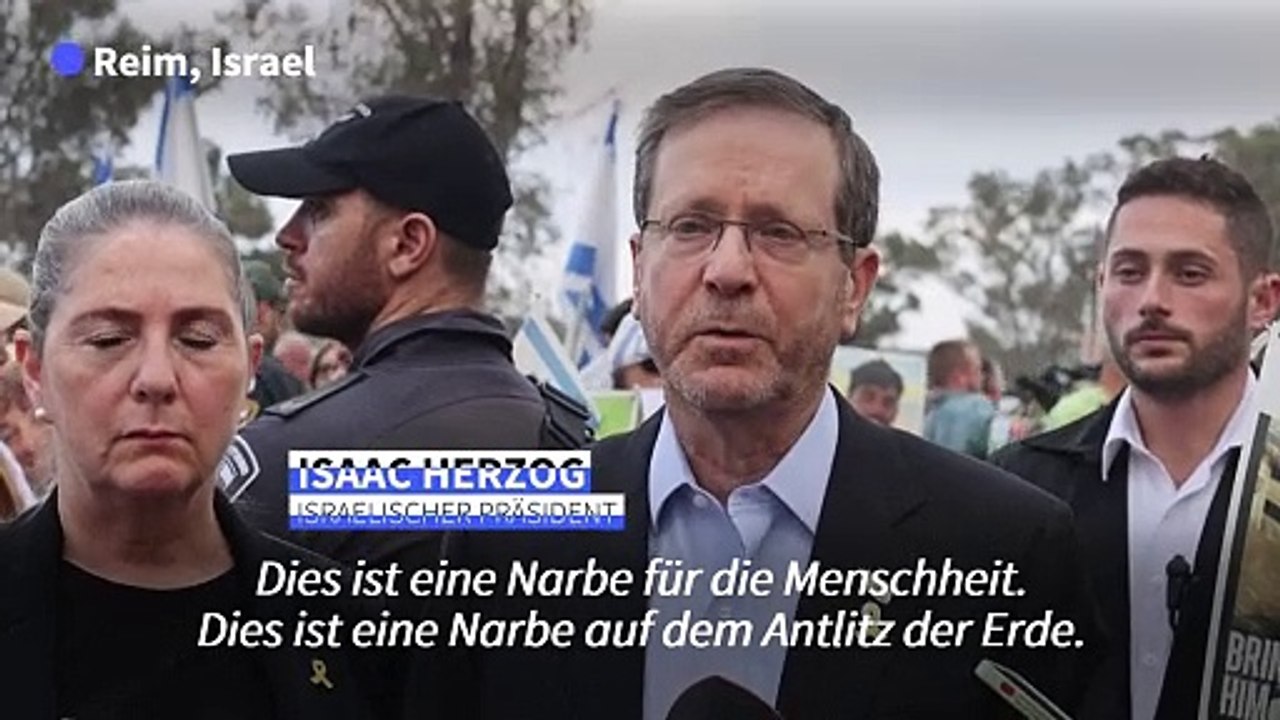 Israels Präsident: 'Wir kämpfen den Kampf der freien Welt'
