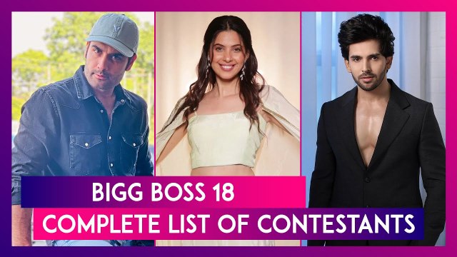 Bigg Boss 18 From Vivian Dsena, Eisha Singh To Shilpa Shirodkar, Check Full List Of Contestants