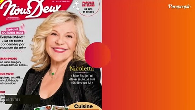 Beaucoup de journaux l'ont écrit mais... : Nicoletta rétablit une vérité sur son couple avec un homme bien plus jeune qu'elle