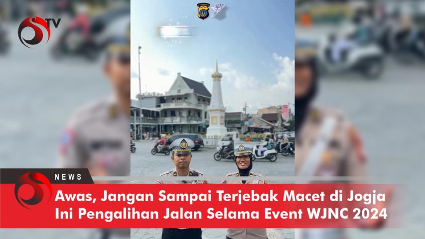 Awas, Jangan Sampai Terjebak Macet di Jogja Ini Pengalihan Jalan Selama Event WJNC 2024