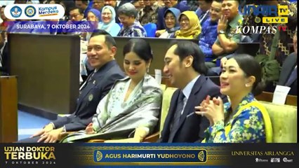 Tegas! SBY Sebut Tak Cawe-Cawe dengan Gelar Doktor AHY di Unair