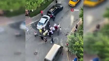 İstanbul'da polisten kaçıp dehşet saçtı: Bir çifti ezip geçti