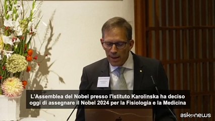 Nobel per la Fisiologia e la Medicina a Viktor Ambros e Gary Ruvkun