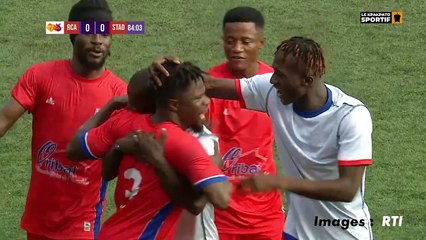 Le coup franc de Zaddy Ezzechiel - Stade d'Abidjan