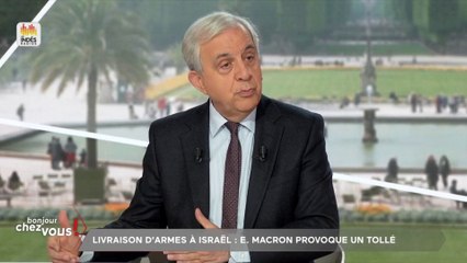 Déclaration d'Emmanuel Macron d'arrêt de livraisons d'armes à Israël : "C'est insensé"