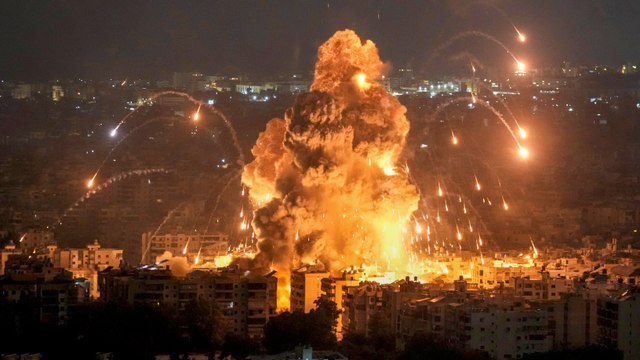 Intensos bombardeos en Beirut (Líbano) y ataques en Haifa (Israel)