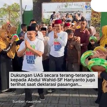 Sambil Umrah, UAS Doakan Wahid-SF Hariyanto dari M