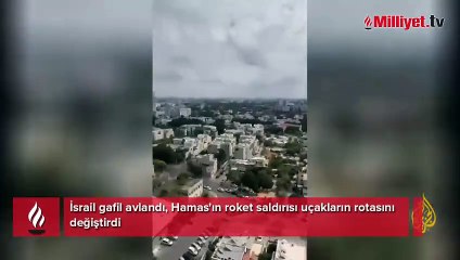 İsrail yine gafil avlandı! 7 Ekim'de Tel Aviv'e sürpriz, uçaklar rota değiştirdi