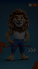 The Brave Lion's Journey: A Tale of Courage and Friendship"