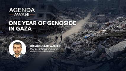 Agenda AWANI: One Year Of Genoside In Gaza