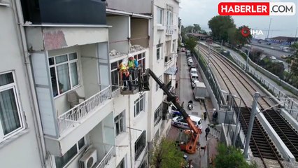 Fatih'te 50 Yıllık Bina Yıkımına Başlandı