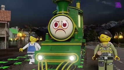 Happy Halloween Train Kids Cartoon for Fun