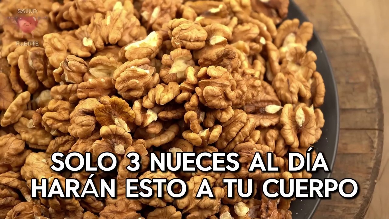 3 nueces al dia
