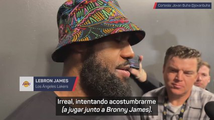 LeBron y su hijo Bronny hacen historia: "Nunca lo olvidaré"