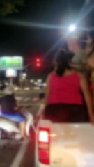 Seis pessoas ficam feridas após cair de veículo durante comemorações em Umuarama