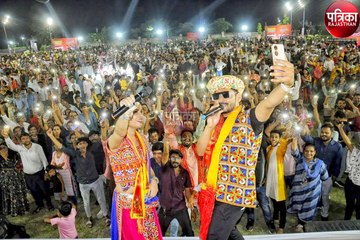 Watch Video : इस जगह पर उमड़े शहरवासी, जमकर खनकाएं डांडिया