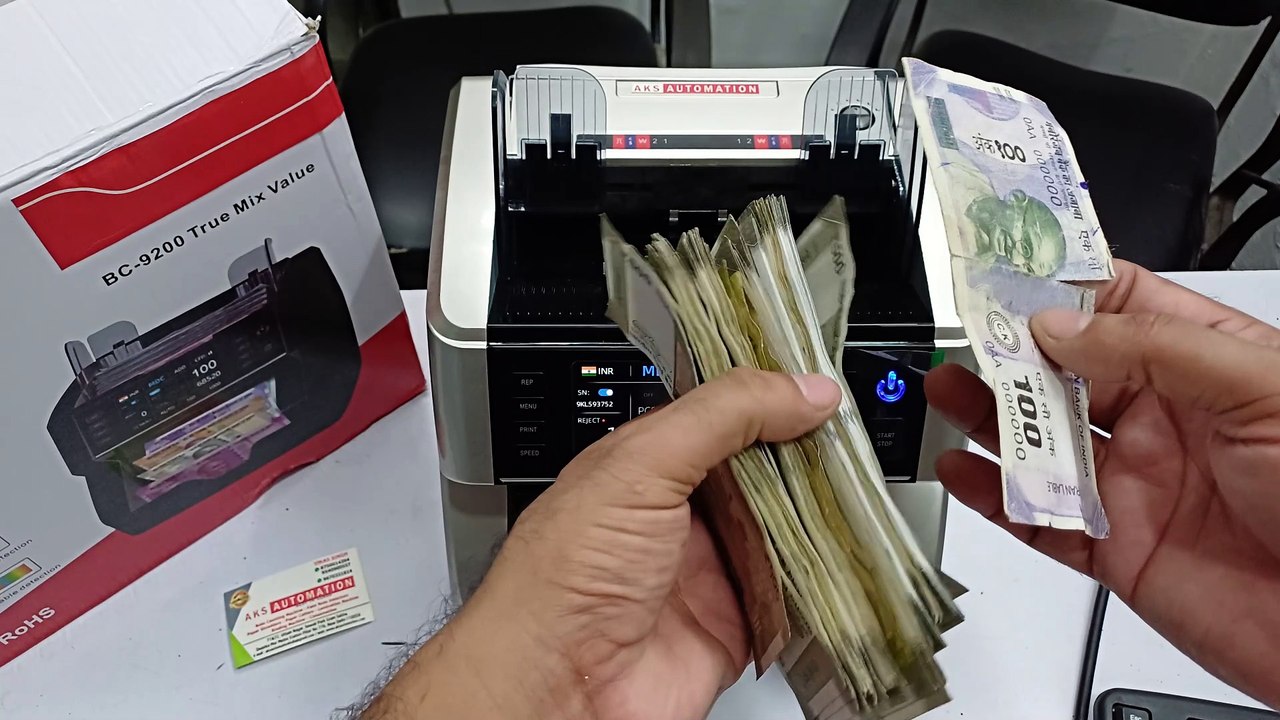 ️ Protect Your Bank: Invest in a 2 CIS Cash Counting Machine 