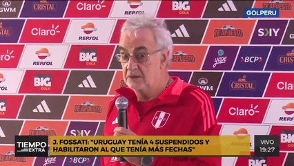 Lo que dijo Jorge Fossati, DT de Perú, ante la habilitación a Darwin Núñez 