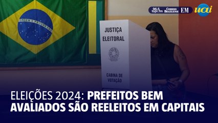 Prefeitos bem avaliados são reeleitos em várias capitais