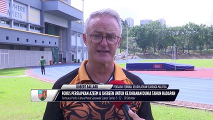 Azeem Fahmi & Shereen Vallabouy sah tidak sertai Terbuka Perlis