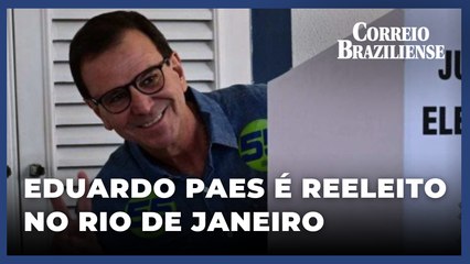 Eduardo Paes é reeleito para prefeitura do Rio de Janeiro