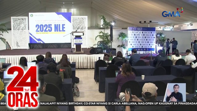 Mga naghain ng kandidatura sa besperas ng deadline ng COC filing #Eleksyon2025 | 24 Oras