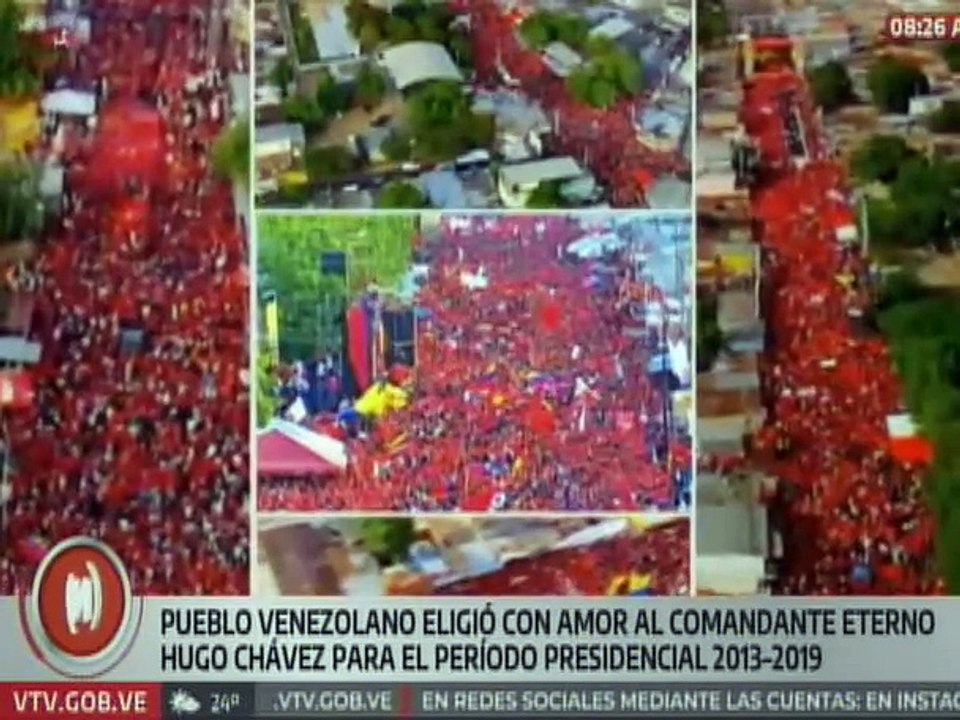 Venezuela conmemora 12 años del triunfo electoral del presidente Hugo Chávez Frías