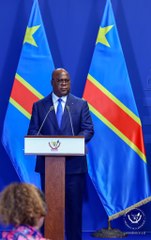 Felix Tshisekedi très énervé contre Macron