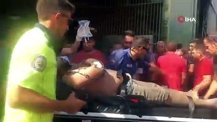 Mersin'de boya atölyesinde patlama: 1'i ağır 3 yaralı